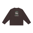 Logo Long Sleeve T-shirt - Brown