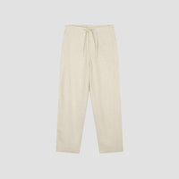 Drawstring Pull-On Trousers - Cream