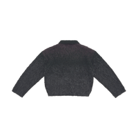 Full Zip Knit Jacket - Dark Gray