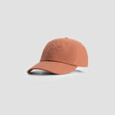 Embroidered Strapback Cap - Brown