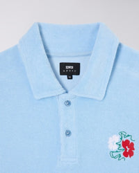 Embroidered Logo Polo Shirt - Light Blue