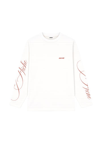 Long Sleeve Graphic T-Shirt - White