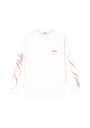 Long Sleeve Graphic T-Shirt - White