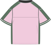 V-Neck Sporty T-Shirt - Pink