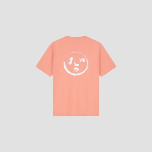 Crewneck Graphic T-shirt - Coral