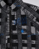 Abstract Pattern Fleece Jacket - Multi