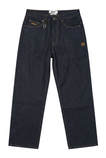 Straight Leg Jeans - Navy