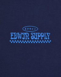 Loose Graphic Logo T-shirt - Navy