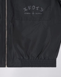 Boxy Bomber Jacket - Black