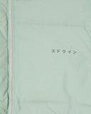 Puffer Stand Collar Jacket - Mint Green