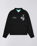 Embroidered Coach Jacket - Black