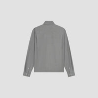Checked Long Sleeve Shirt - Grey Check