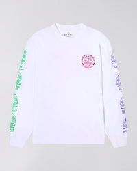 Graphic Long-Sleeve T-Shirt - White