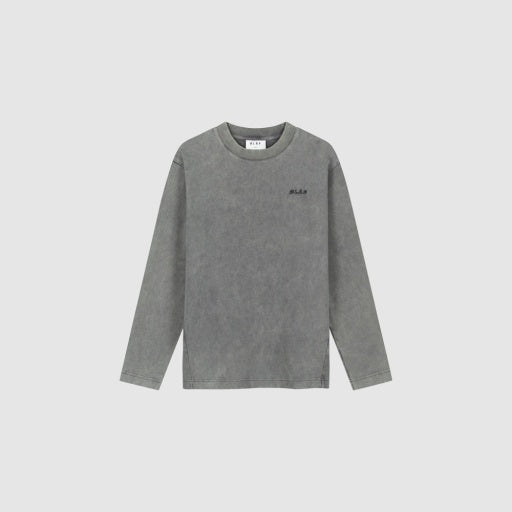 Washed Long Sleeve Tee - Washed Grey