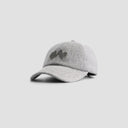 Embroidered Logo Baseball Cap - Heather Grey