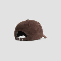 Suede Baseball Cap - Brown