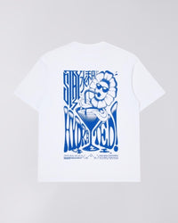 Graphic Print Crewneck T-Shirt - White