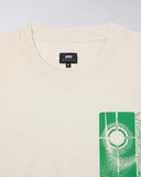 T-shirt with Chest Graphic - Ecru