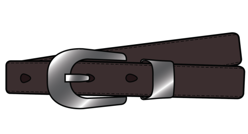 Classic Buckle Belt - Brown