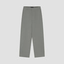 Loose Fit Pleated Trousers - Green Gray