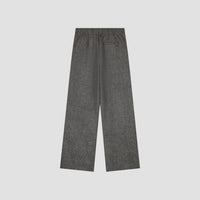 Wide Leg Trousers - Grey