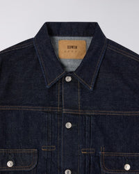Dark Wash Denim Jacket - Dark Blue Denim