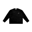 Embroidered Logo Crewneck Sweatshirt - Black