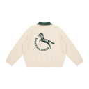 Collared Knit Polo - Cream