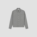 Checked Long Sleeve Shirt - Gray Check