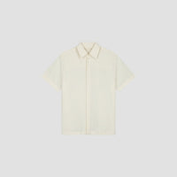 Short Sleeve Button Shirt - Cream