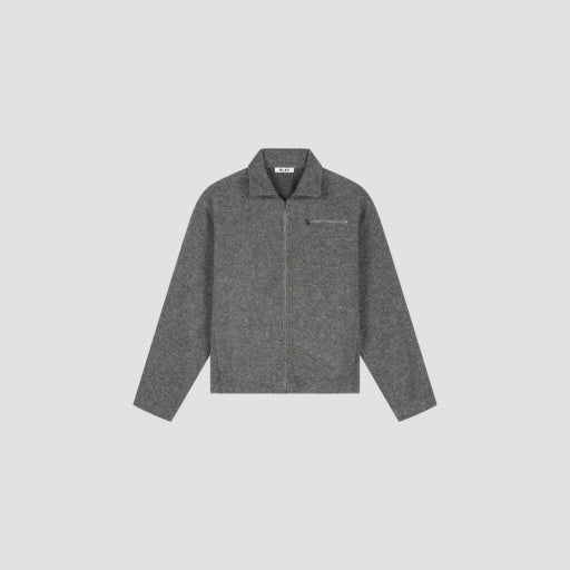 Full Zip Workwear Jacket - Dark Gray