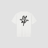 Embroidered Graphic T-shirt - Off White