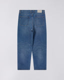 Straight Fit Denim Jeans - Blue Denim