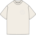 Crew Neck T-shirt - Cream
