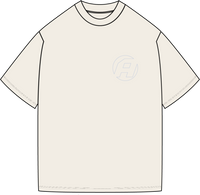 Crew Neck T-shirt - Cream