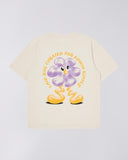 Flower Graphic T-shirt - Ecru