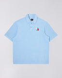 Embroidered Logo Polo Shirt - Light Blue
