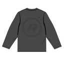 Long Sleeve Graphic T-Shirt - Charcoal