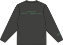 Long Sleeve Graphic Tee - Charcoal