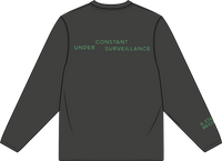 Long Sleeve Graphic Tee - Charcoal