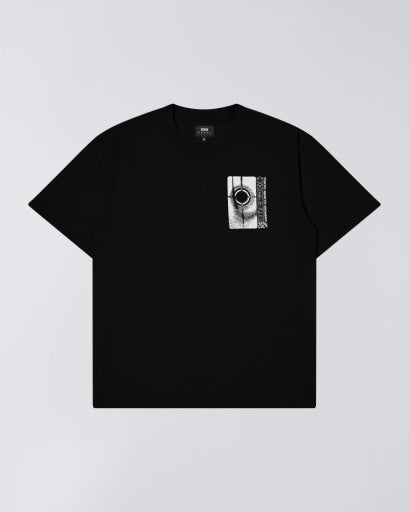 Loose Fit Pocket T-shirt - Black