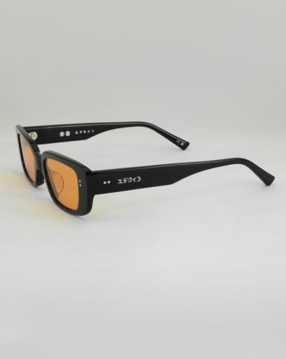 Rectangular Tinted Sunglasses - Black