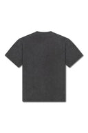 Washed Graphic Crewneck T-shirt - Washed Black