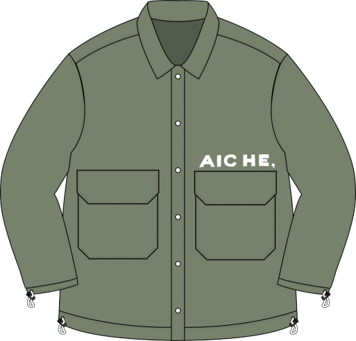 Utility Pocket Overshirt - Dark Olive