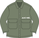 Utility Pocket Overshirt - Dark Olive