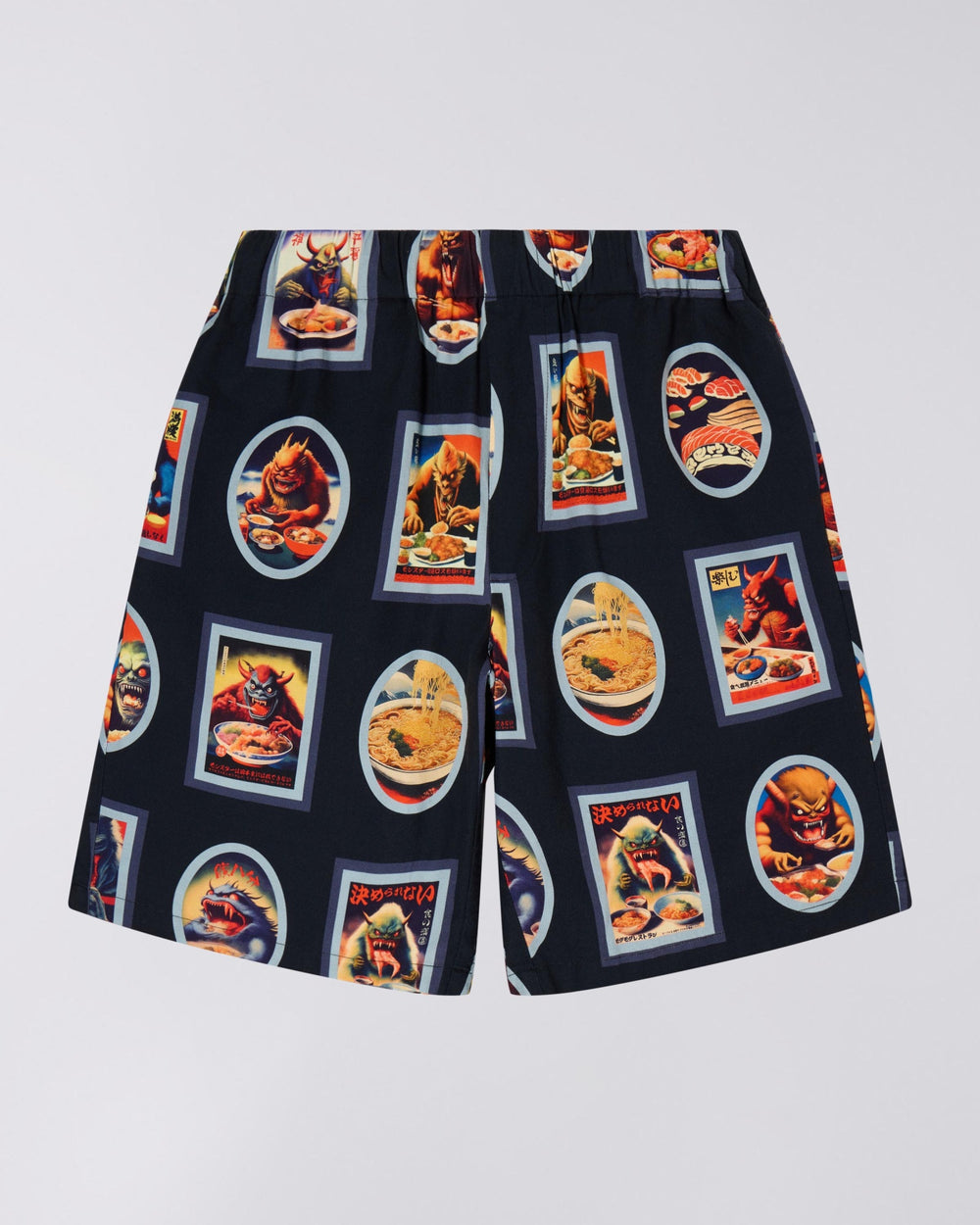 Graphic Print Shorts - Multi