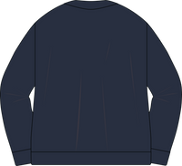 Crewneck Sweatshirt with Logo - Navy