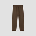 Relaxed Fit Drawstring Trousers - Brown