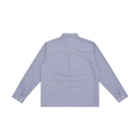 Striped Cartoon Patch Shirt - Navy/White Stripe