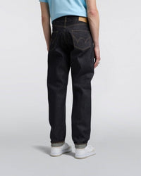 Straight Fit Selvedge Jeans - Dark Blue